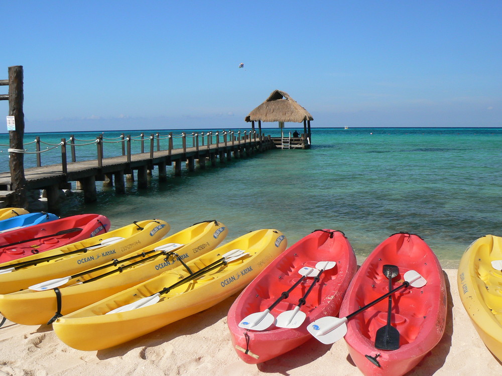 Strand in Cozumel