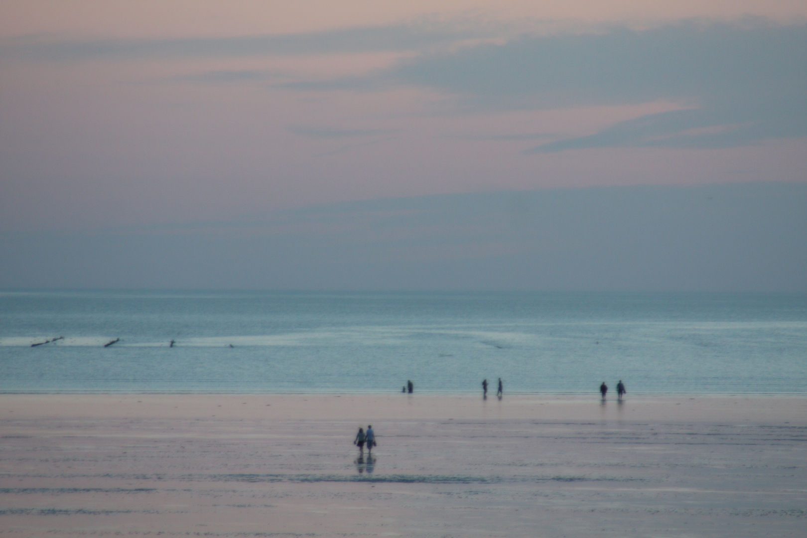 Strand in der Bretagne