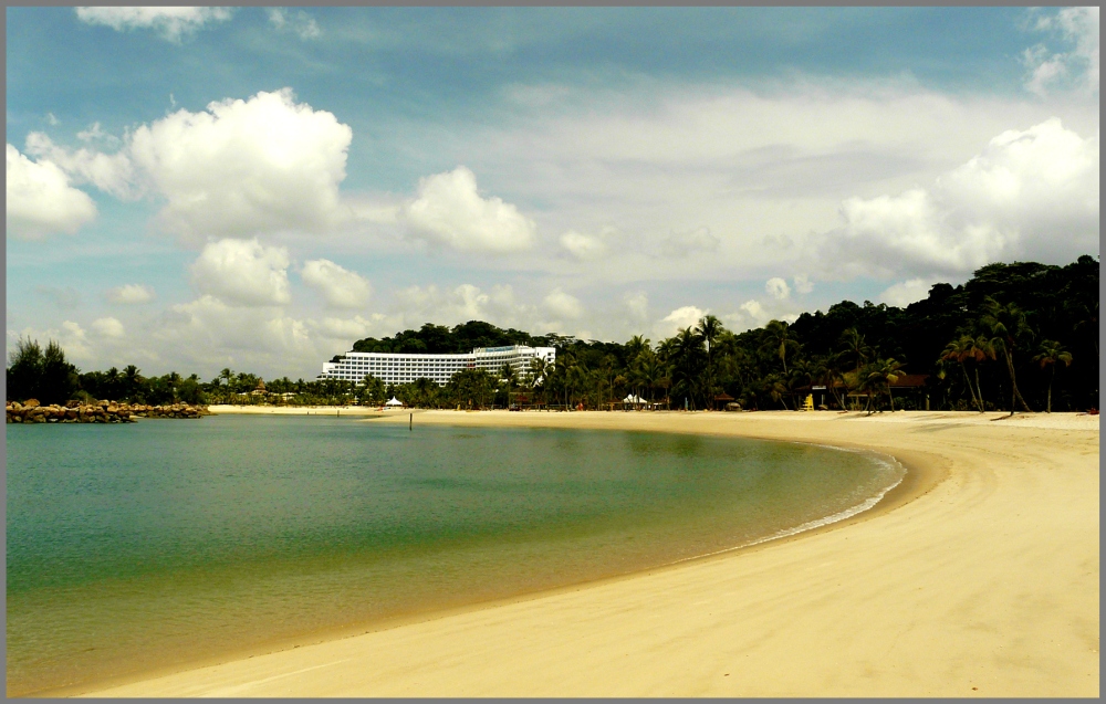 Strand in der Großstadt