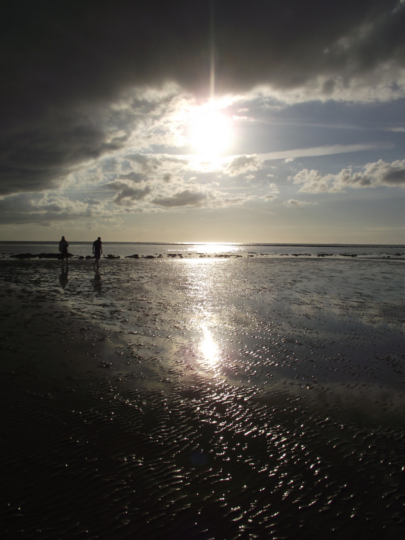 Strand in der Normandie