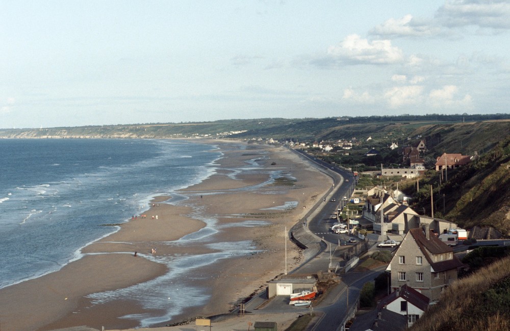 Strand in der Normandie