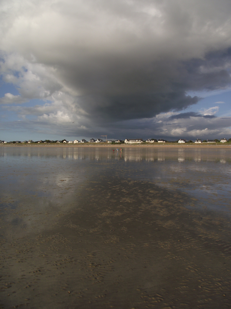 Strand in der Normandie