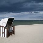 Strand in der Vorsaison