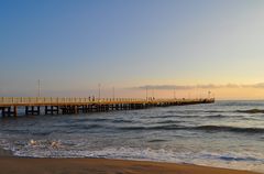 Strand in Forte dei Marmi in der Toskana