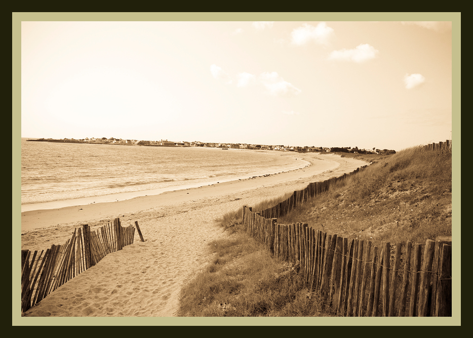 Strand in Frankreich