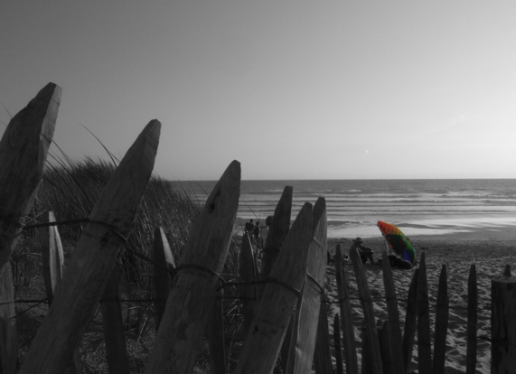 Strand in Frankreich