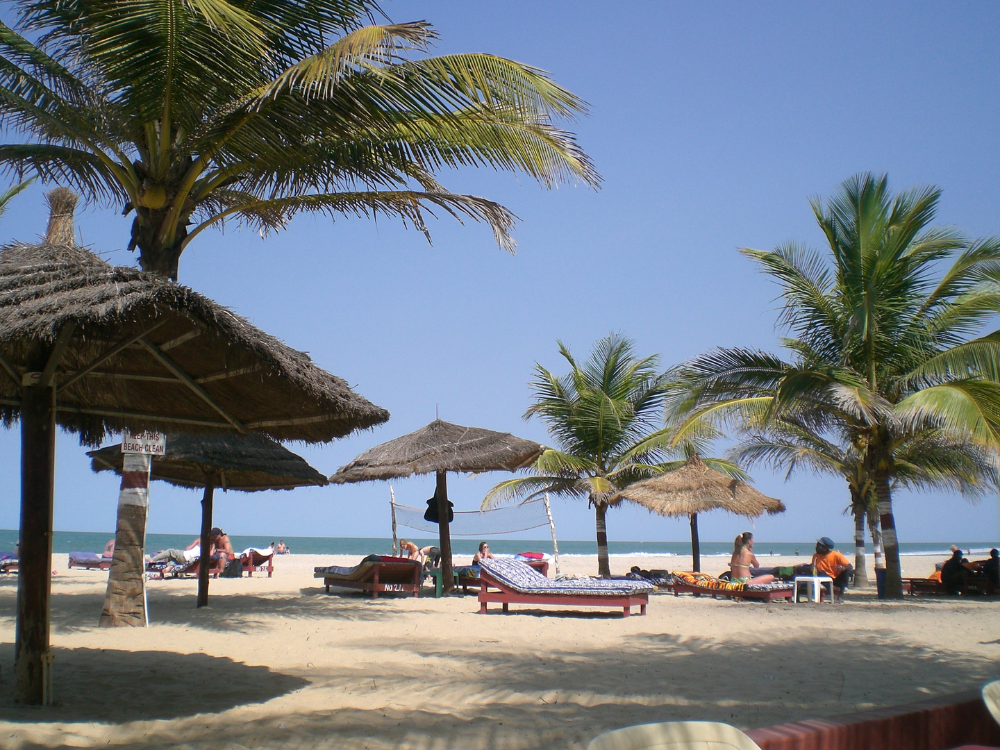 Strand in Gambia