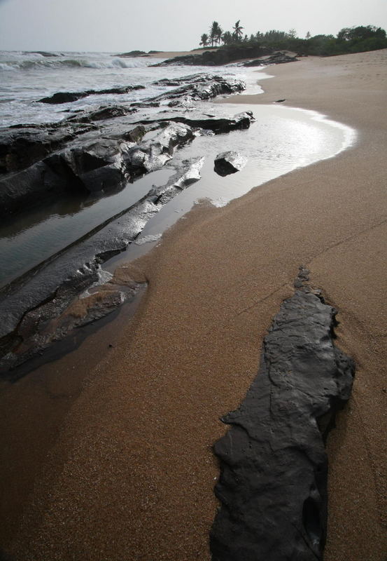 Strand in Ghana