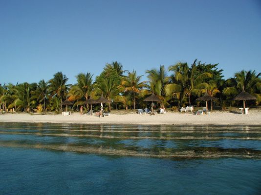 Strand in Grand Baie