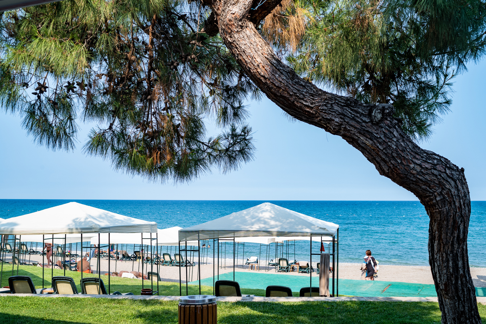 Strand in Kemer , Türkei 