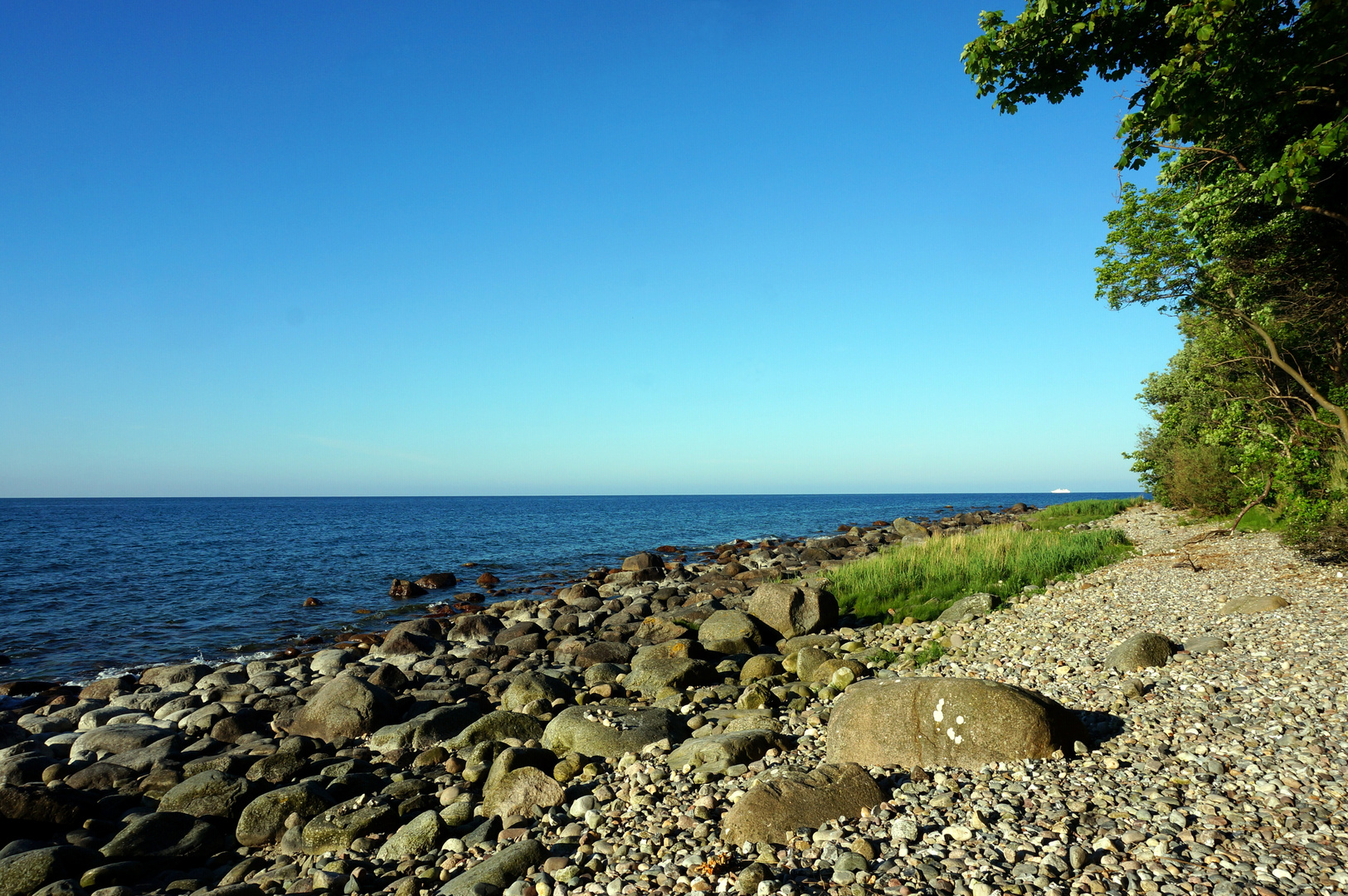 Strand in Lohme