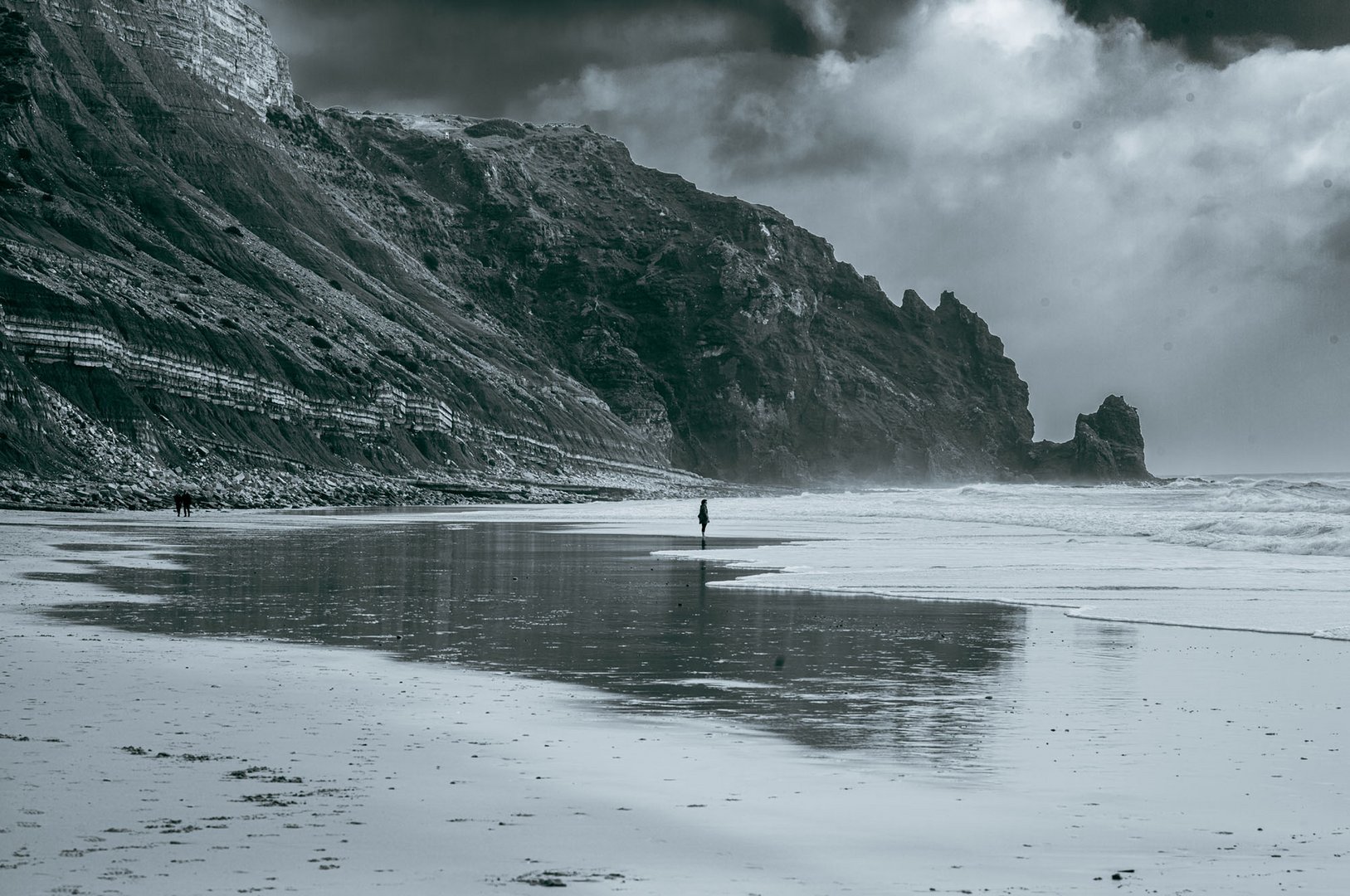 Strand in Luz, Portugal