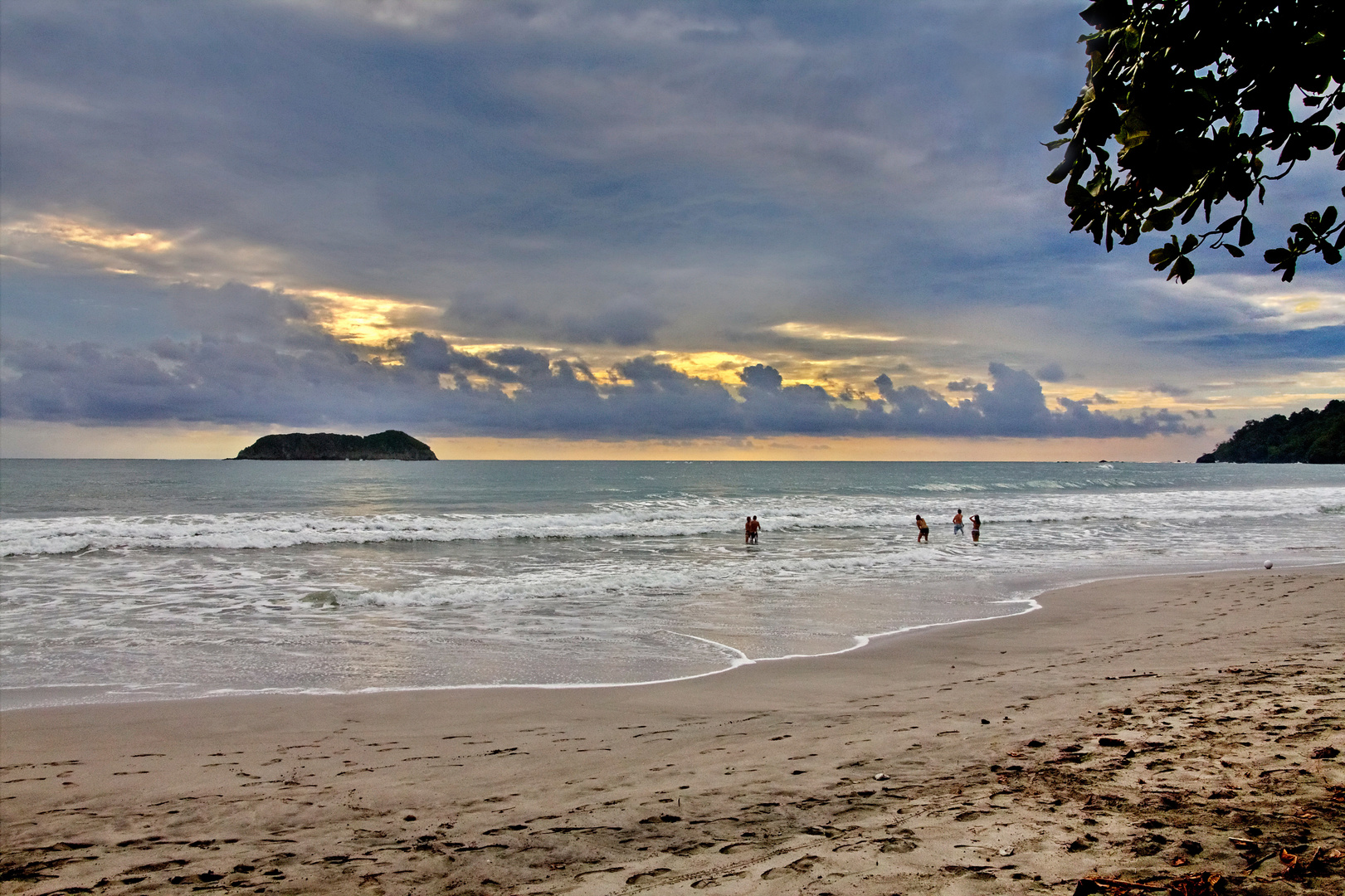 Strand in Manuel Antonio, Costa Rica