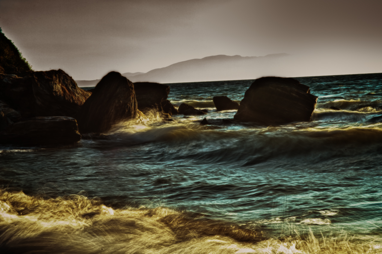 Strand in Özdere Türkei