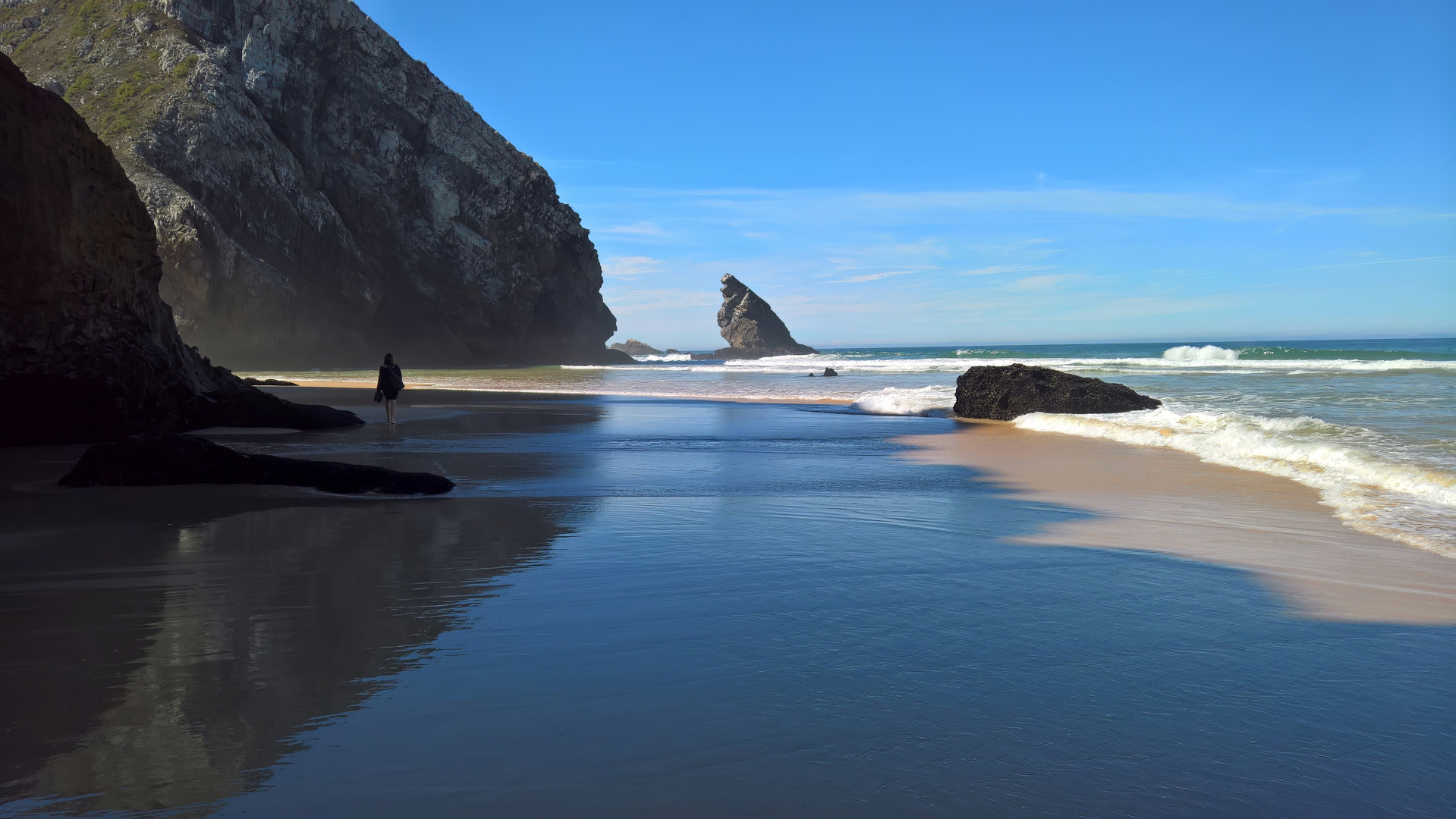 Strand in Portugal