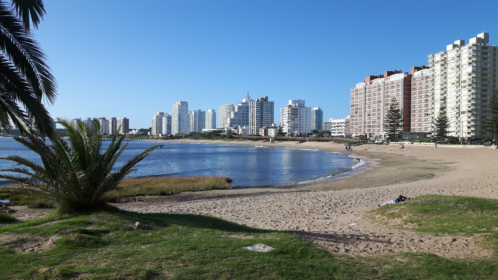 Strand in Punta del Este, Uruguay