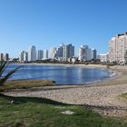 Strand in Punta del Este, Uruguay