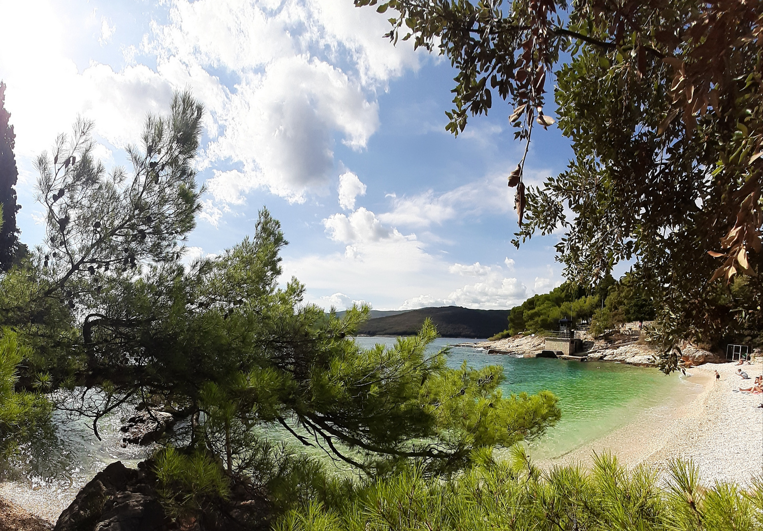 Strand in Rabac