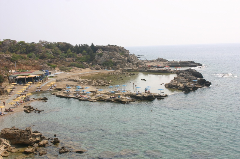 Strand in Rhodos