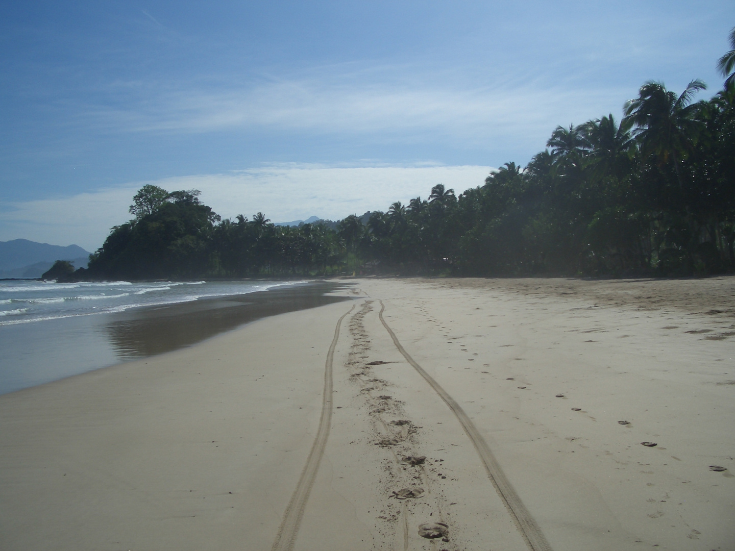 Strand in Sabang, Puerto Princesa, Philippinen