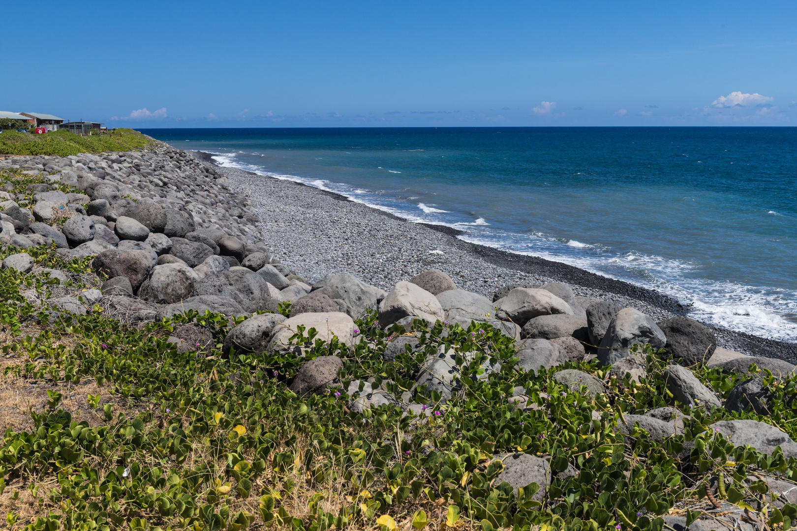 Strand in Saint-Denis auf La Réunion