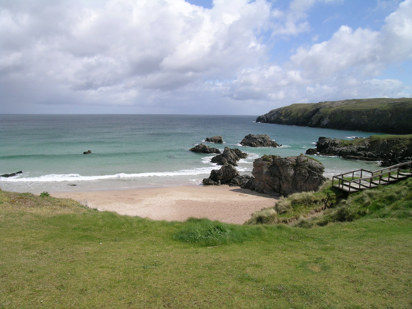 Strand in Schottland 2009