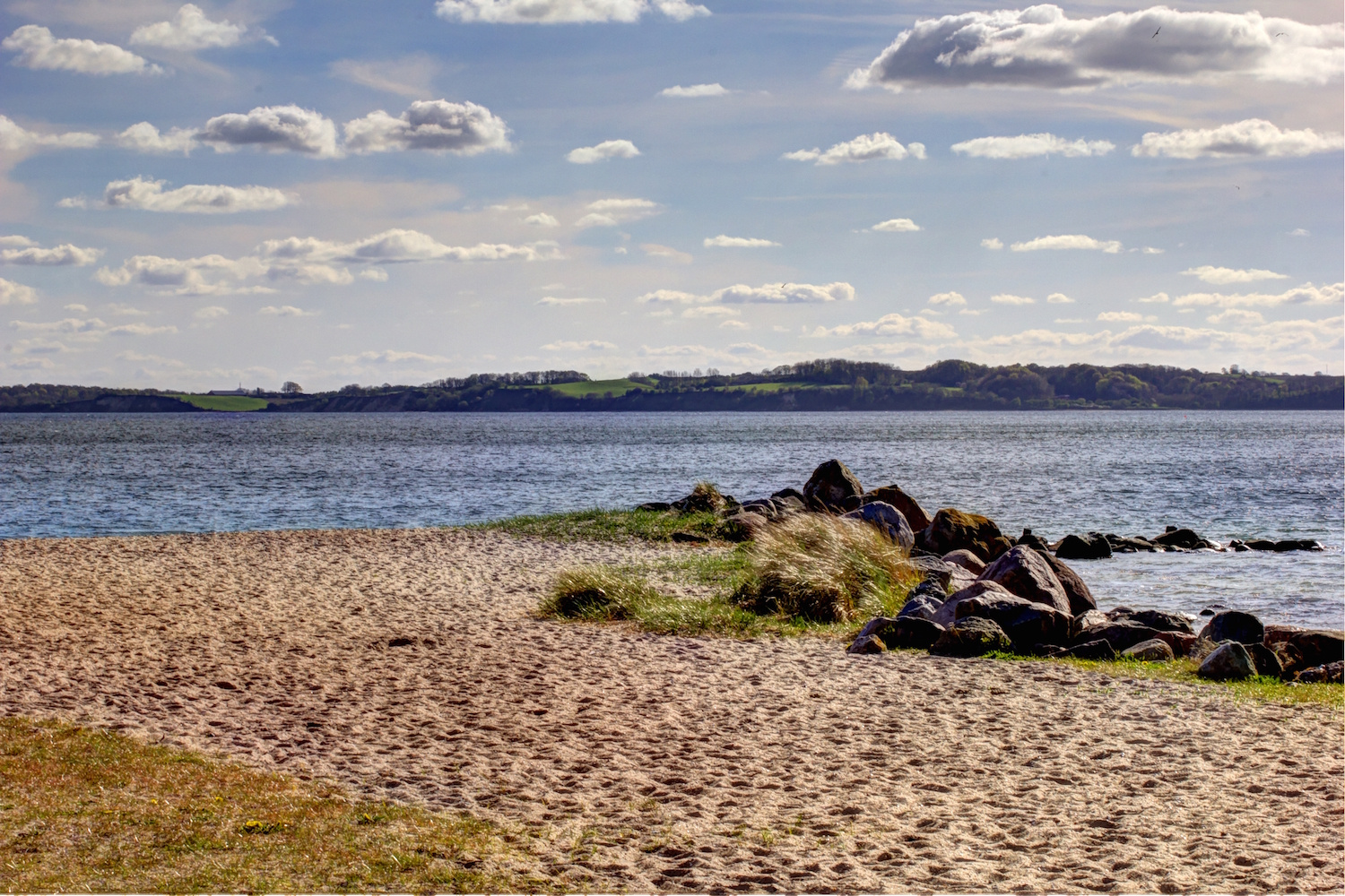 Strand in Sonderburg DK