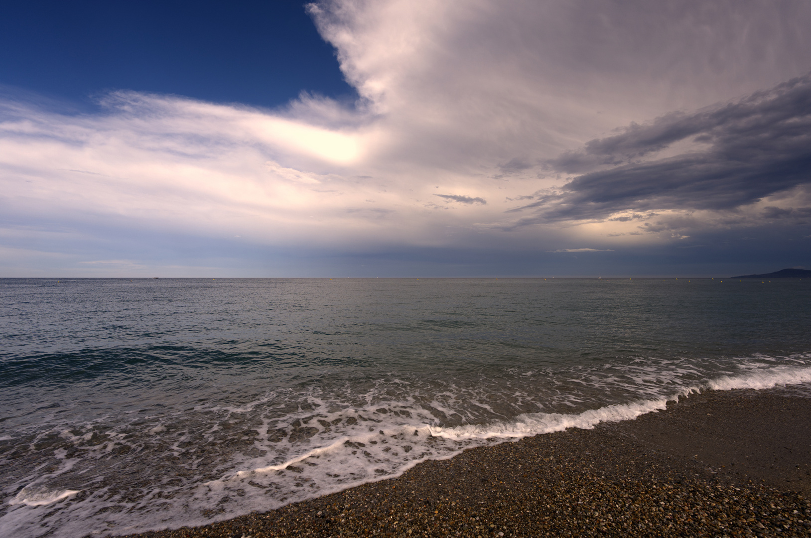 Strand in St. Cyprien Südfrankreich