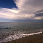 Strand in St. Cyprien Südfrankreich