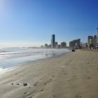 Strand in "Strand" - ein Küstenort an der "False Bay", Westkapland, Südafrika