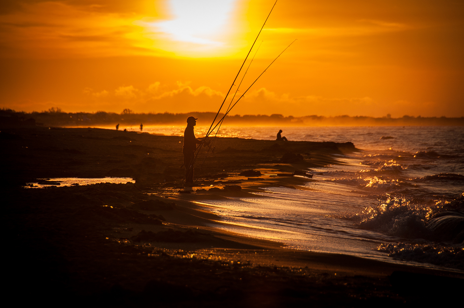 Strand in Südfrankreich