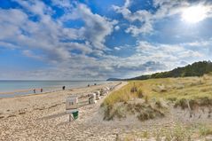 Strand in Thiessow