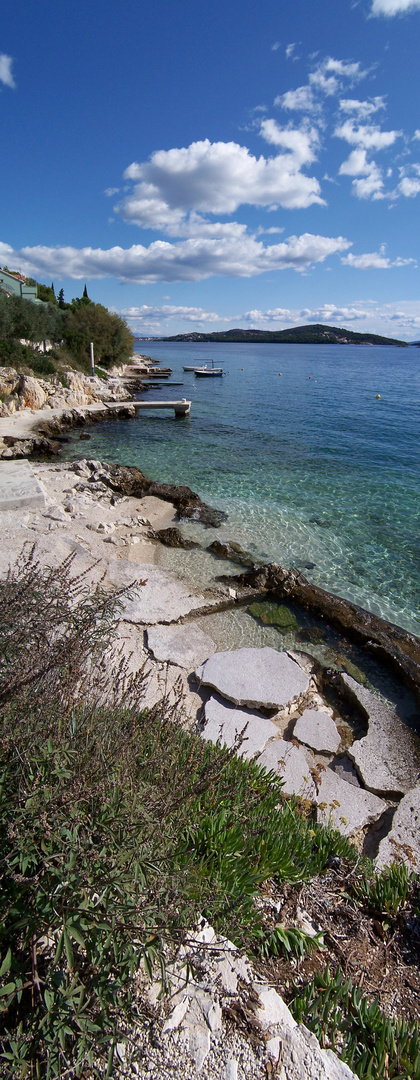 Strand in Trogir