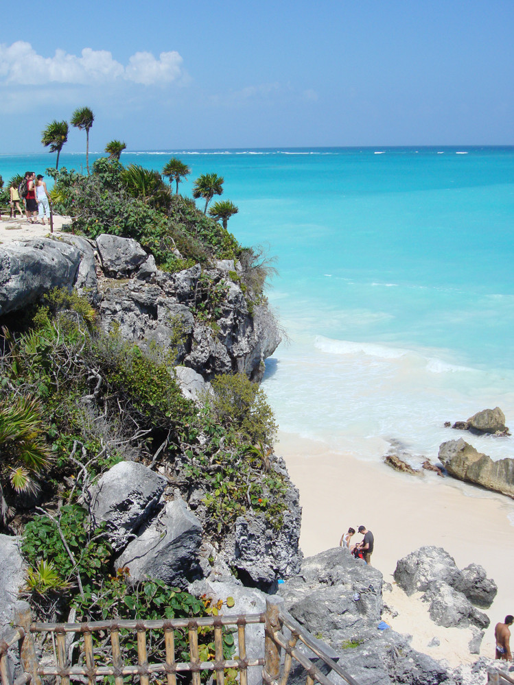 Strand in Tulum