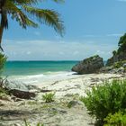 Strand in Tulum/Mexiko