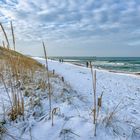 Strand in Weiß