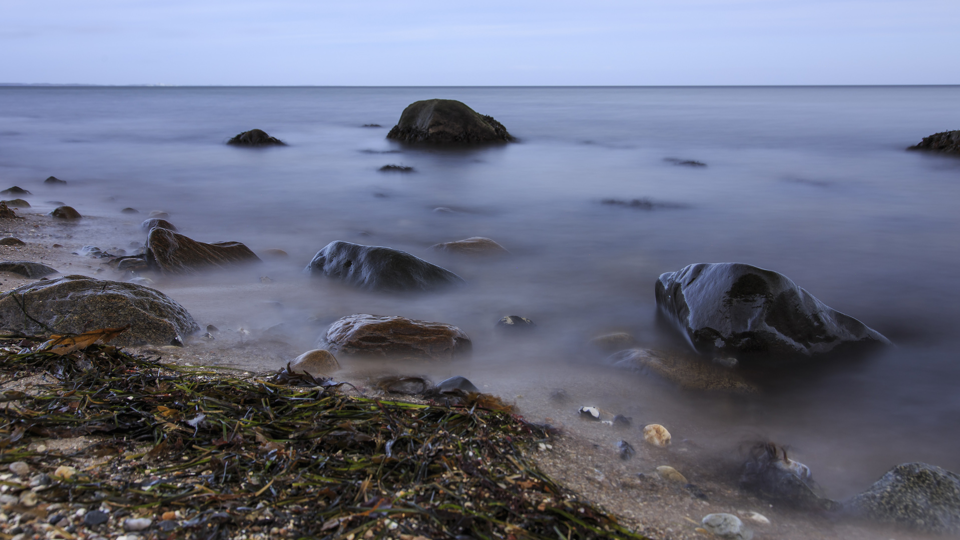 Strand - Langzeitbelichtung