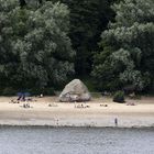 Strand-Leben beim "Alten Schweden"