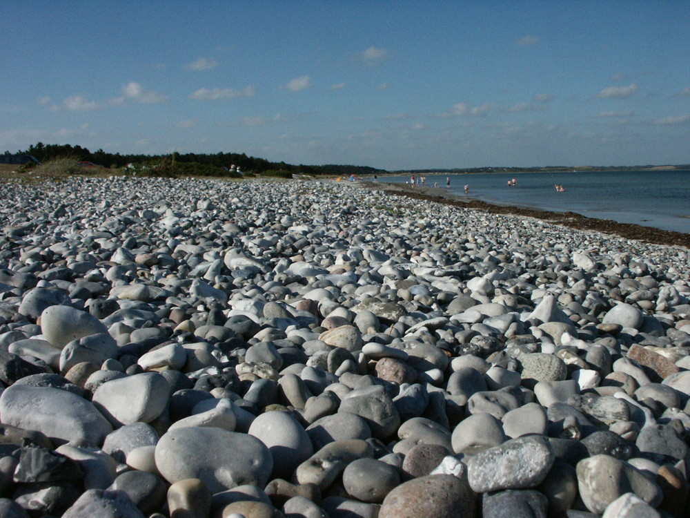 Strand, mal ohne Sand