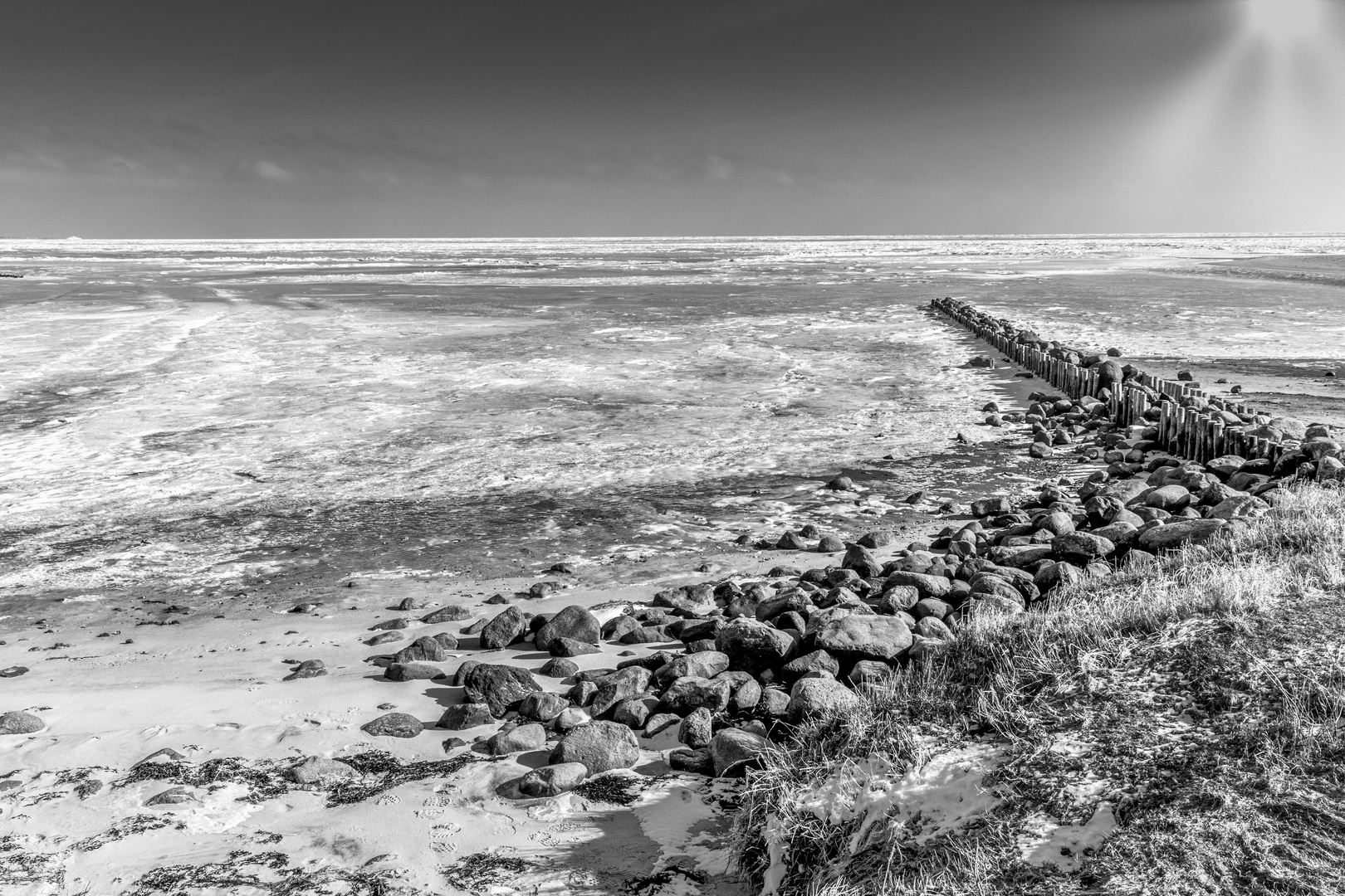 Strand - Meer - Eis