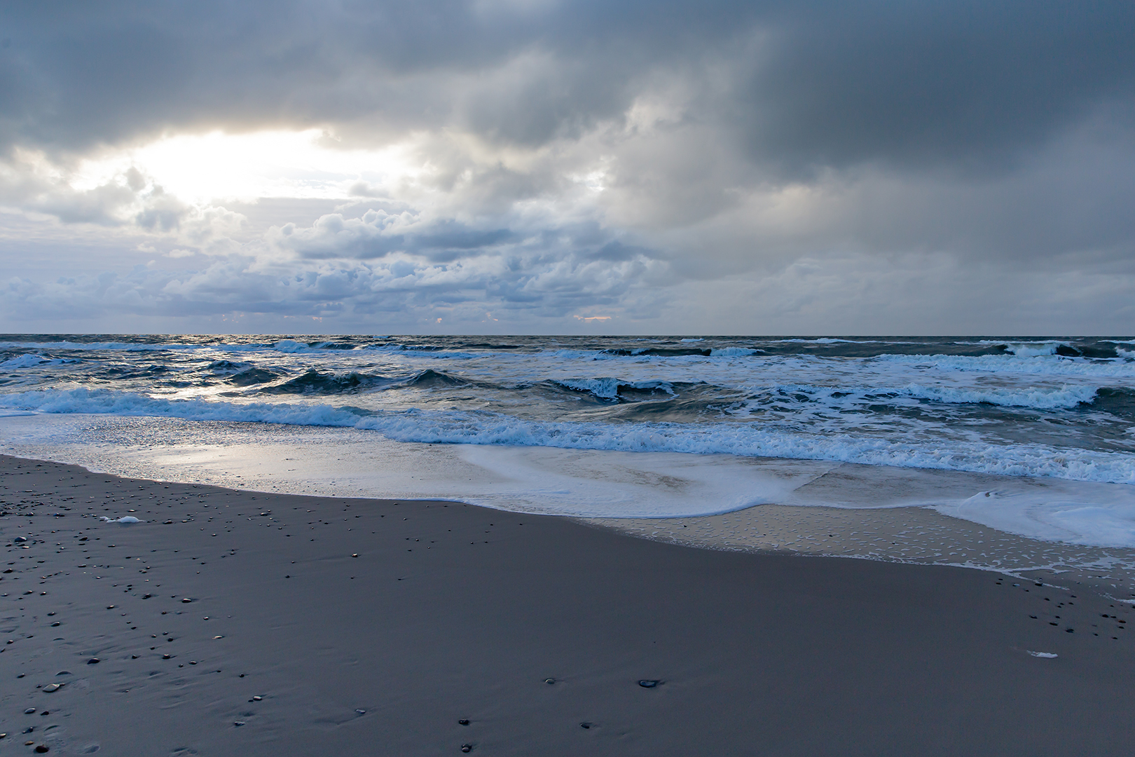Strand - Meer - Wolken - Dänemark