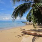 Strand mit Boot