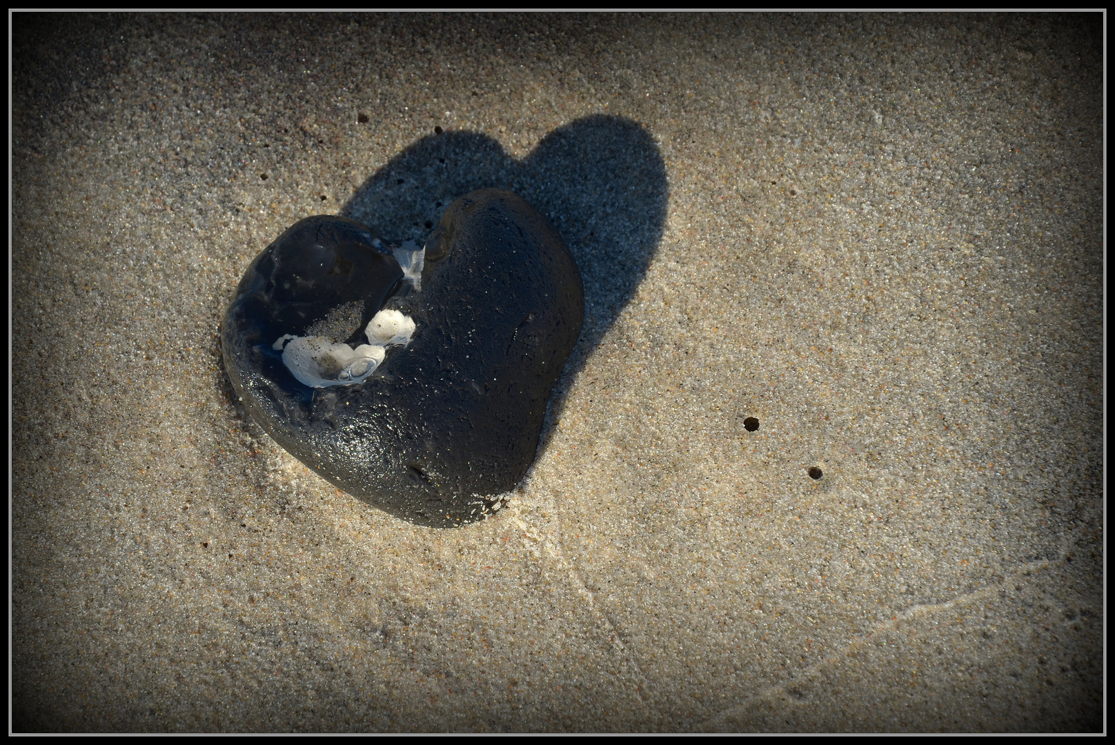 " Strand mit Herz "