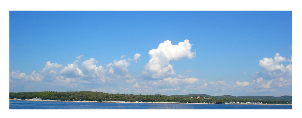 Strand nähe Porec - Kroatien