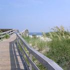 Strand Ocracoke Island, NC walkway to beach