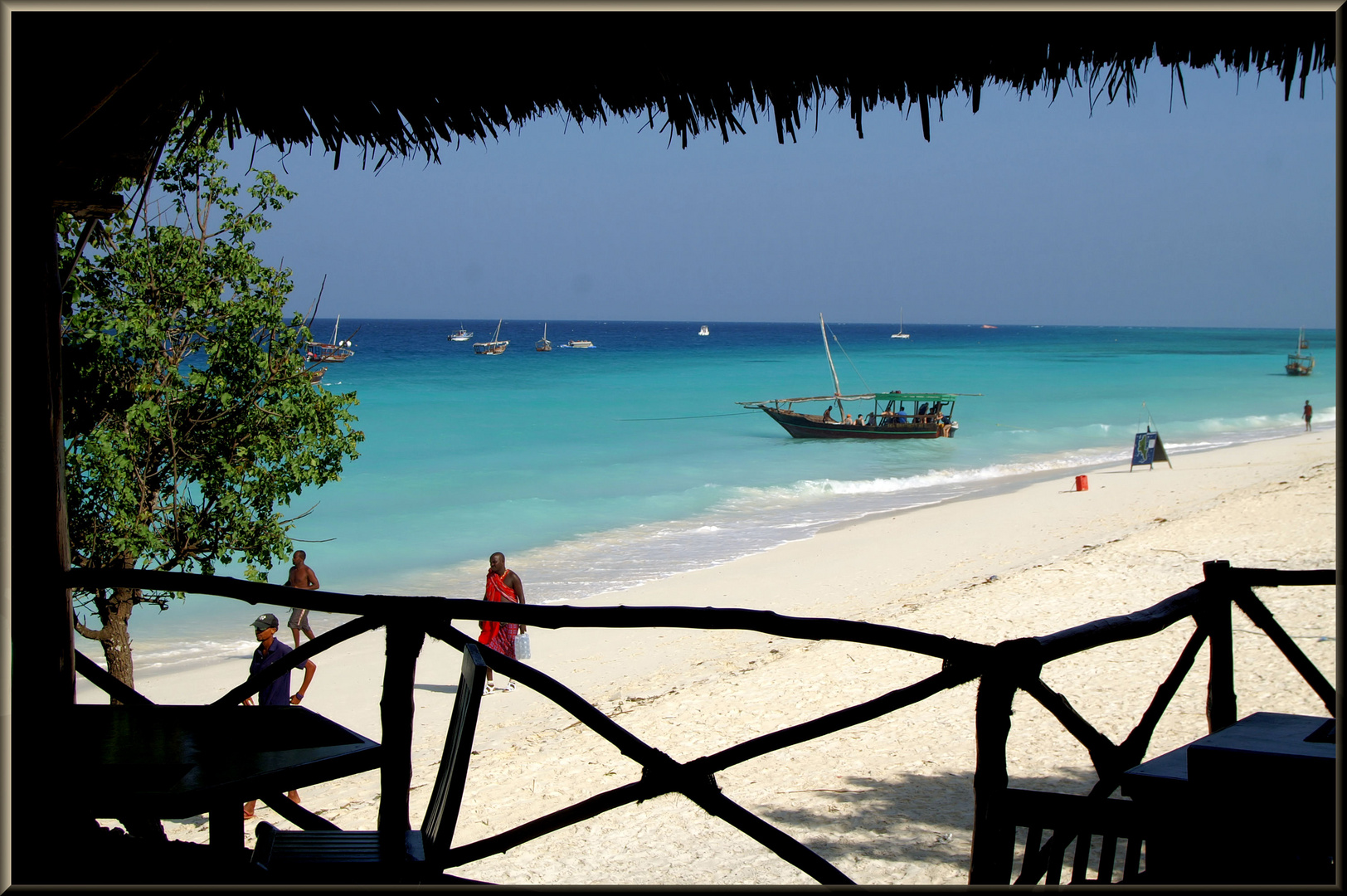 Strand Ostküste Sansibar