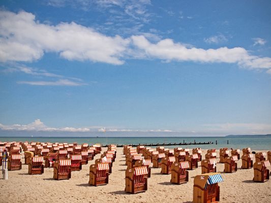 Strand - Ostsee - Strandkörbe