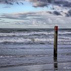 Strand Paal 28 op Texel ....