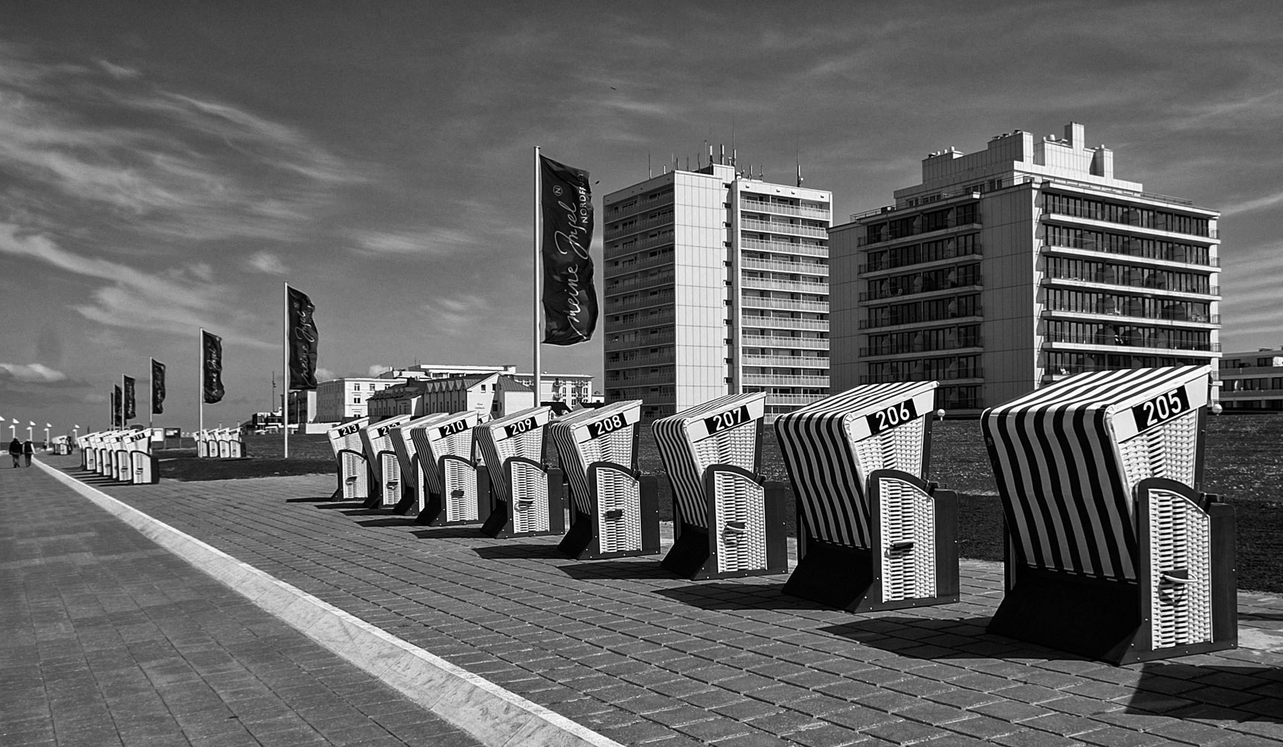 strand promenade Norderney