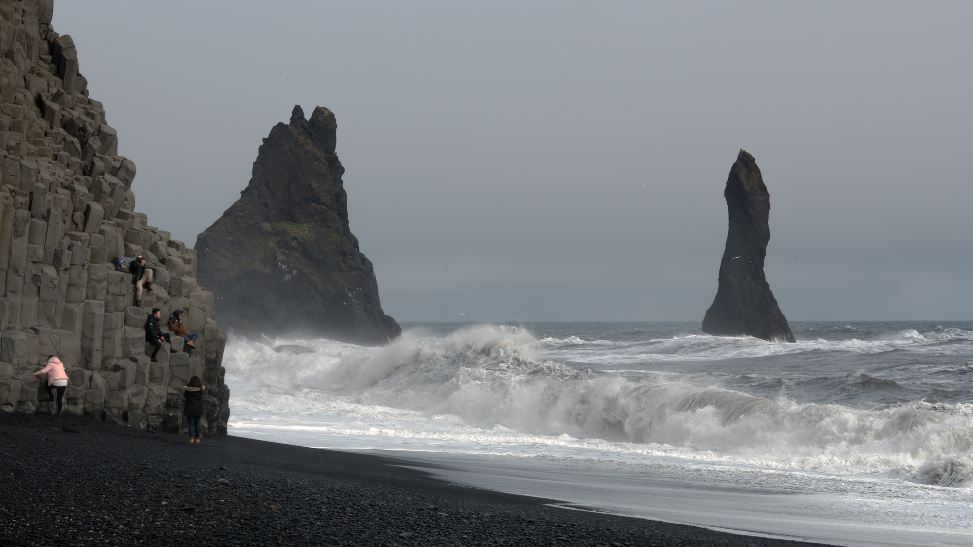 Strand Reynisfjara, Island